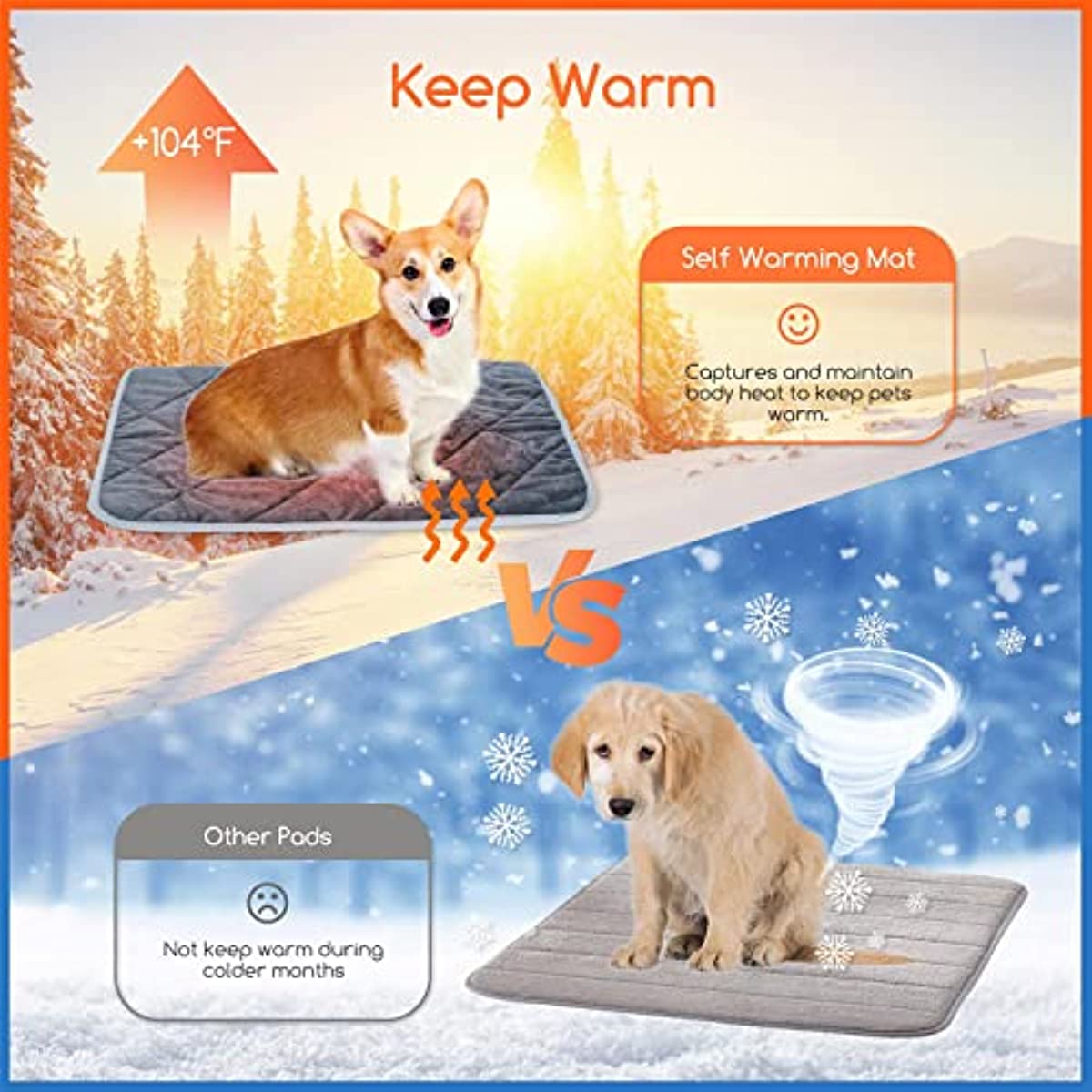 Warm Comfort: Heated Pet Pad