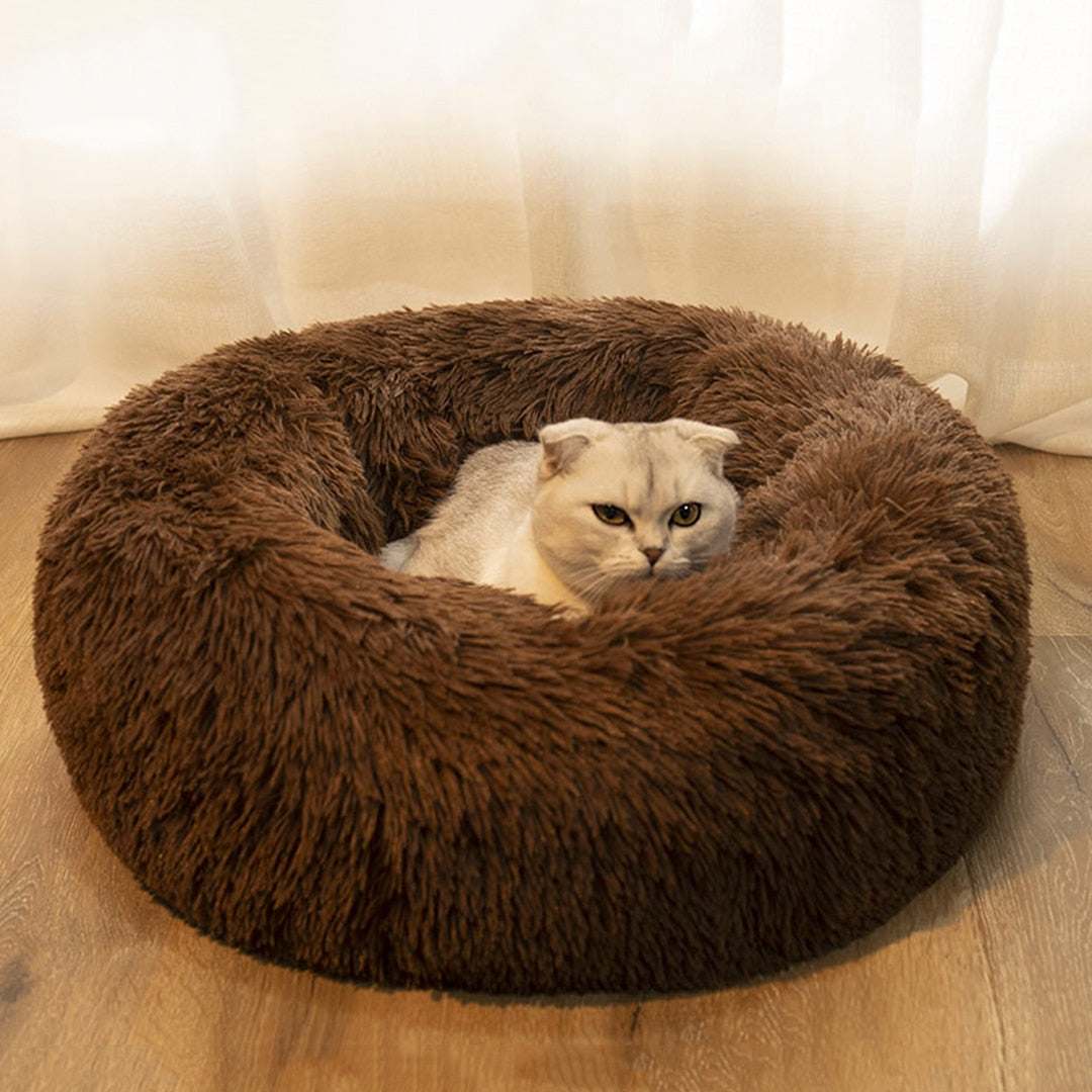 Cozy Donut Cuddler Pet Bed