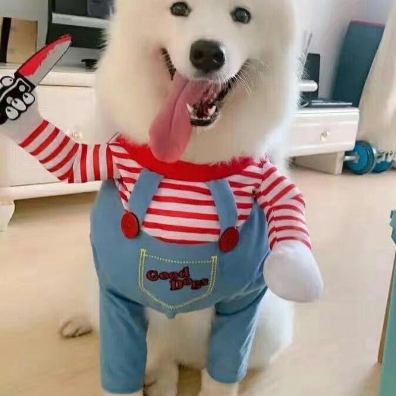 Spooky Halloween Pet Cosplay Costume